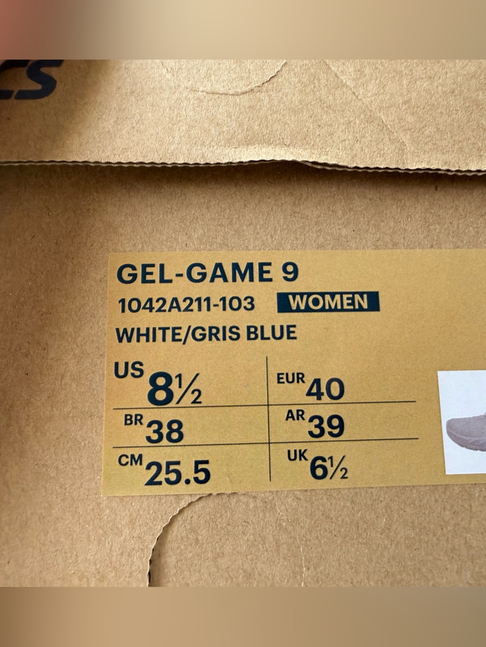 ASICS Gel Game 9 - Picture 6 of 6